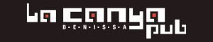 Logotipo negro Pub la Canya